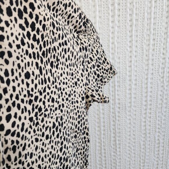 Brandy Melville Cheetah Print Front Tie Rae Crop Top Size Small One Size - Picture 5 of 11